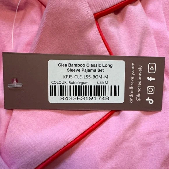 NWT Pink Women's Pajama Set - Picture 3 of 3